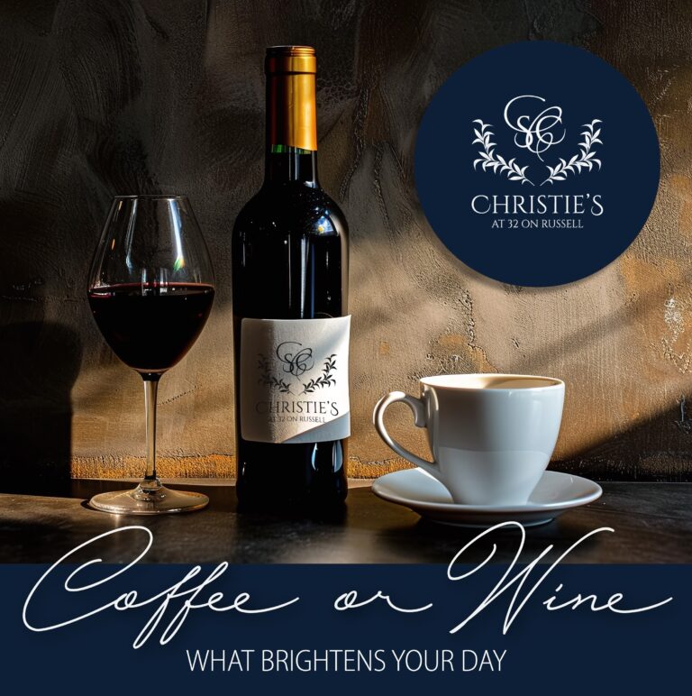 Coffee or Wine? What brightens your day?